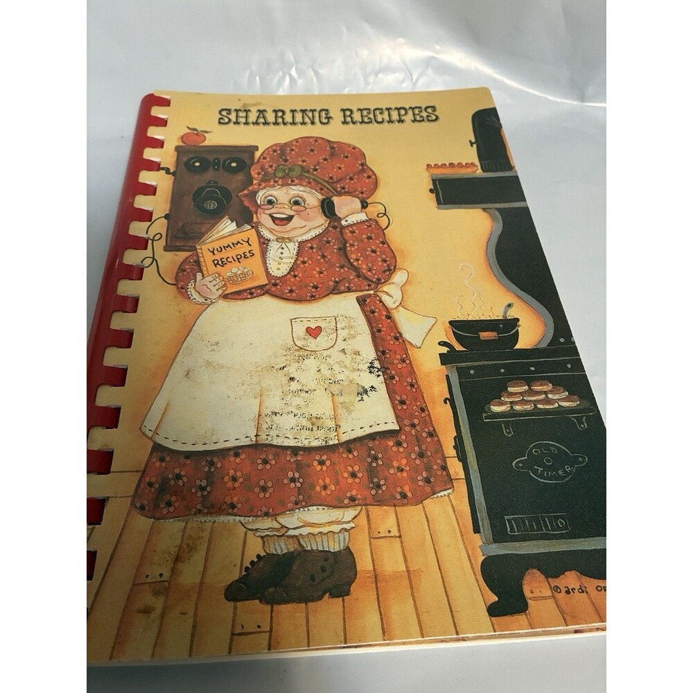Temple Baptist Church Cookbook Ladies fellowship Group Vintage 1968-88